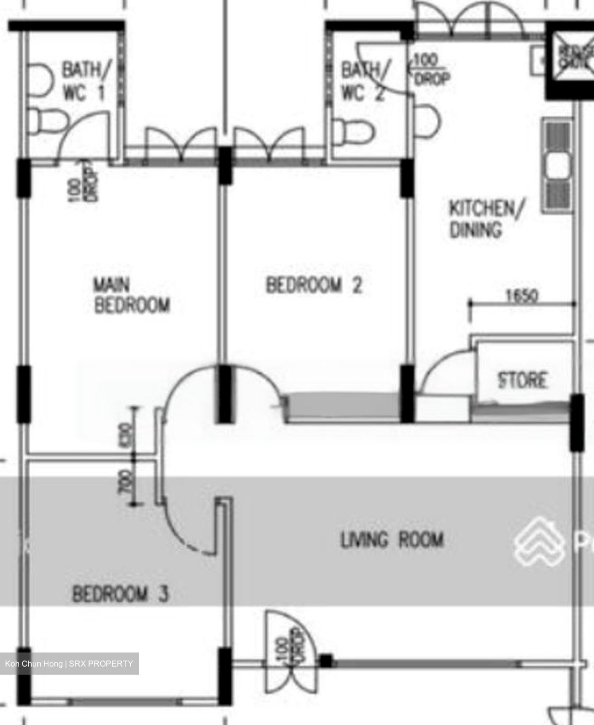 Blk 713 Chong Pang Green (Yishun), HDB 4 Rooms #460841391